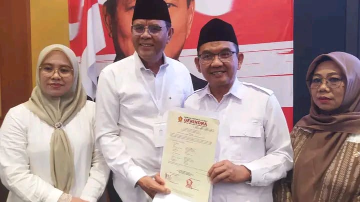 Sah! Jarot-Ansori Terima SK B1 KWK Partai Gerindra 