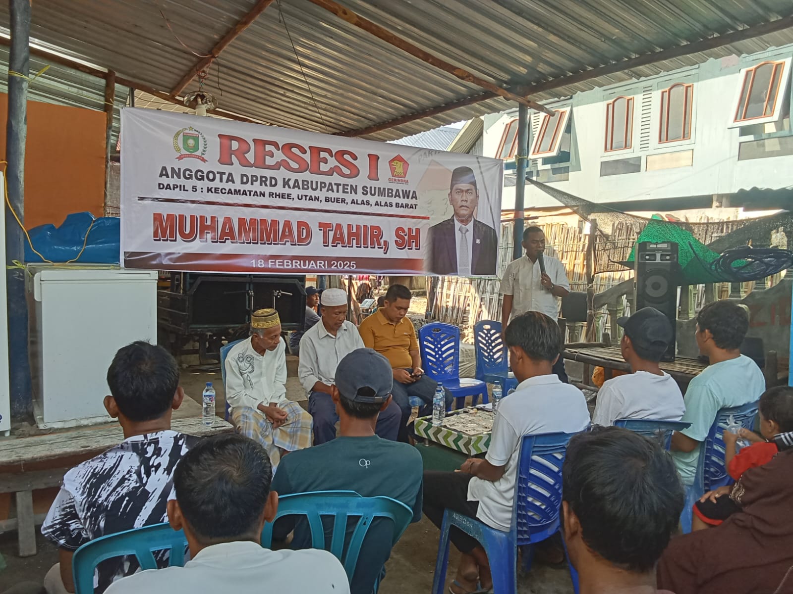 Serap Aspirasi Warga, Tahir Siap Tapung dan Perjuangkan